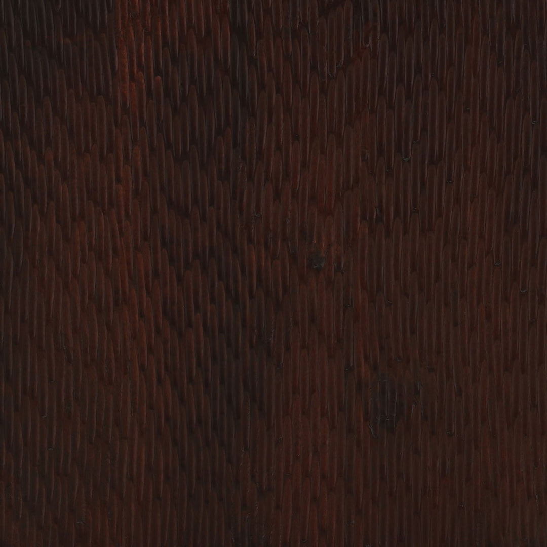 Emery Mango Wood Side Table, detail 2 view