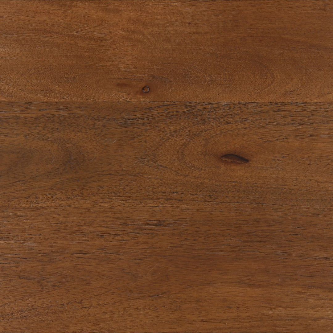 Celan Mango Wood Console Table, detail 1 view