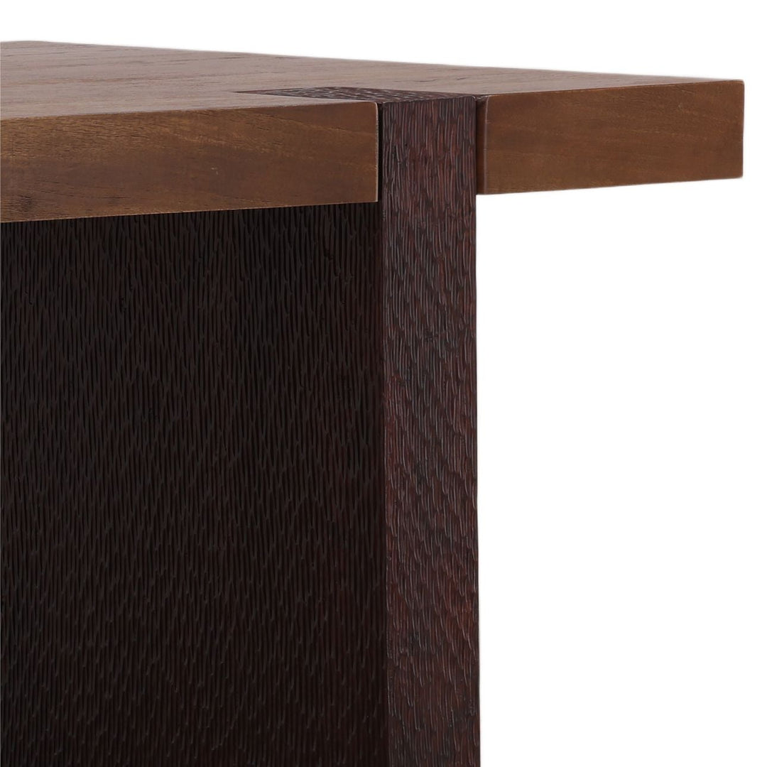 Celeste Mango Wood Dining Table, detail 3 view
