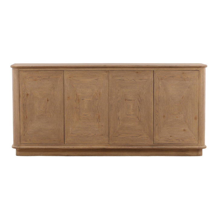 Mora Oak Veneer Sideboard, front view