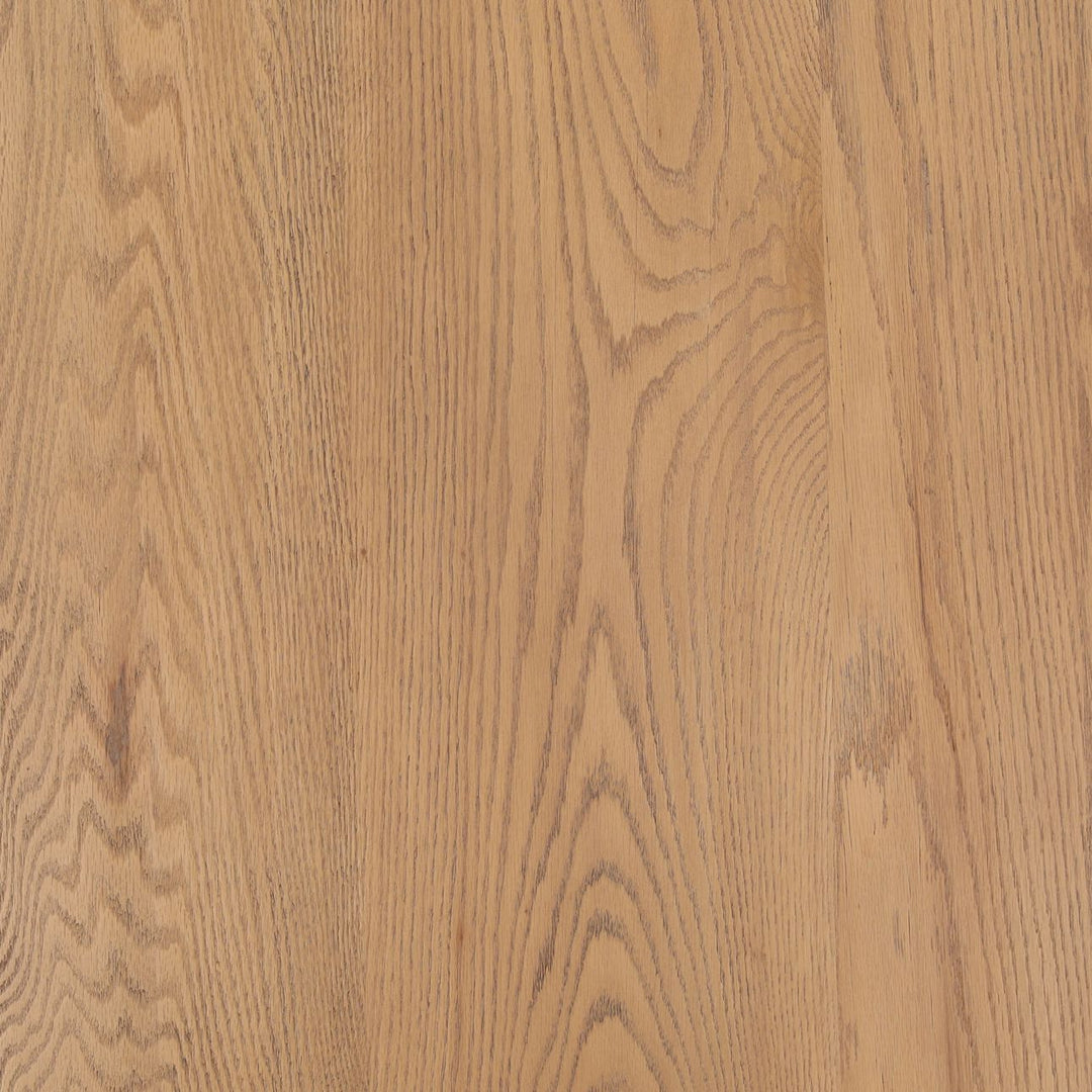 Maddie Natural Oak Veneer Dining Table, detail 1 view