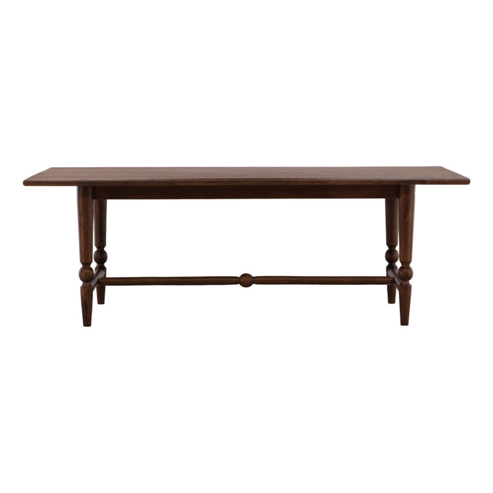 Crest Mango Wood Dining Table, front view