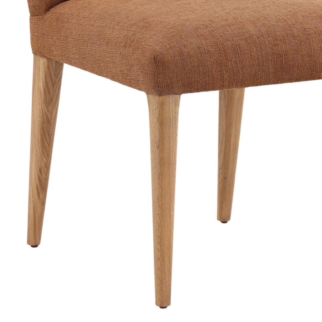 Memphia Oak Dining Chairs, Set of 2, detail 3 view