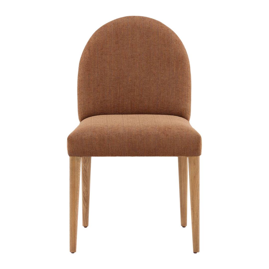 Memphia Oak Dining Chairs, Set of 2, front view