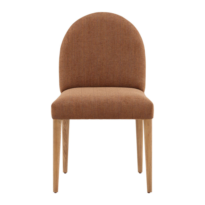 Memphia Oak Dining Chairs, Set of 2, front view