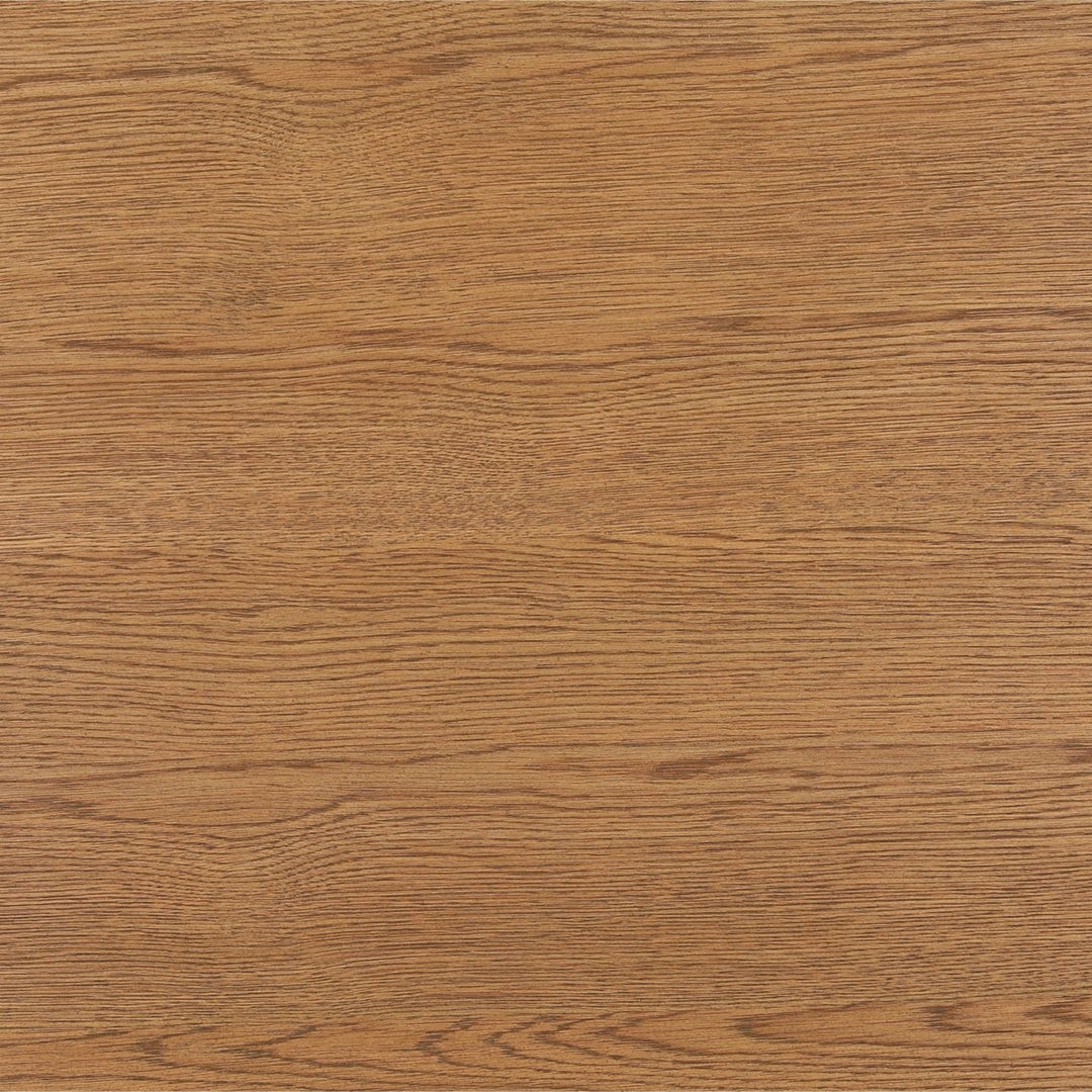 Hayden Dark Oak Veneer Round Dining Table, detail 1 view