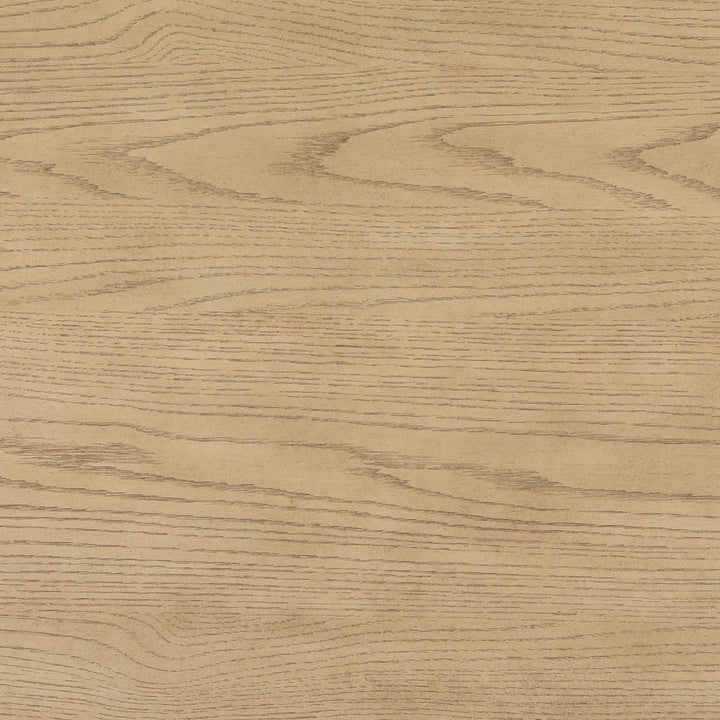 Keira Natural Oak Veneer Dining Table, detail 1 view