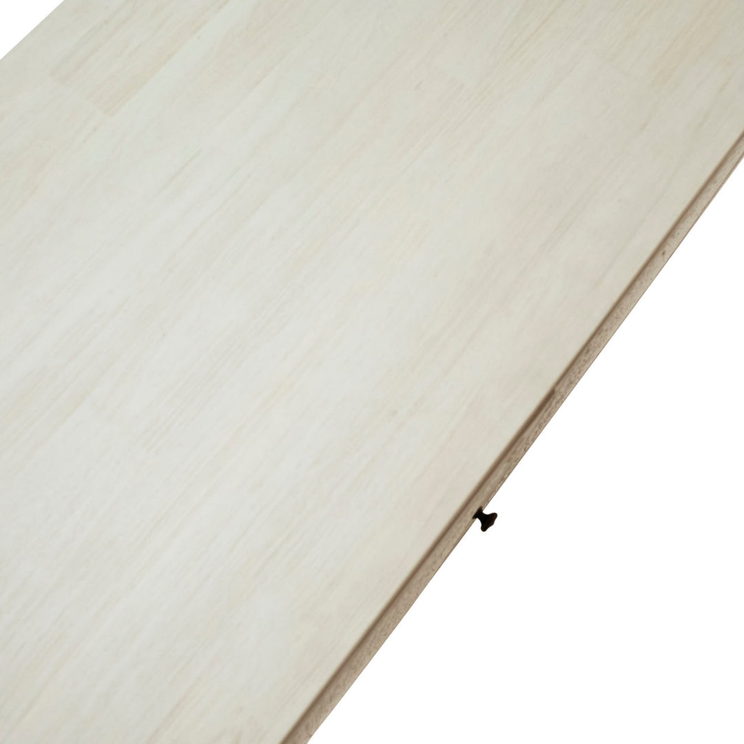 Luca Acacia and Rattan Sideboard, detail 2 view