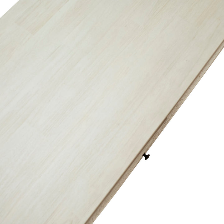 Luca Acacia and Rattan Sideboard, detail 2 view