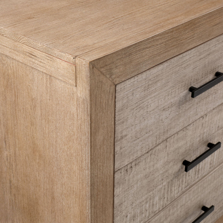Rue Warm-Wash Pine Dresser, detail 2 view