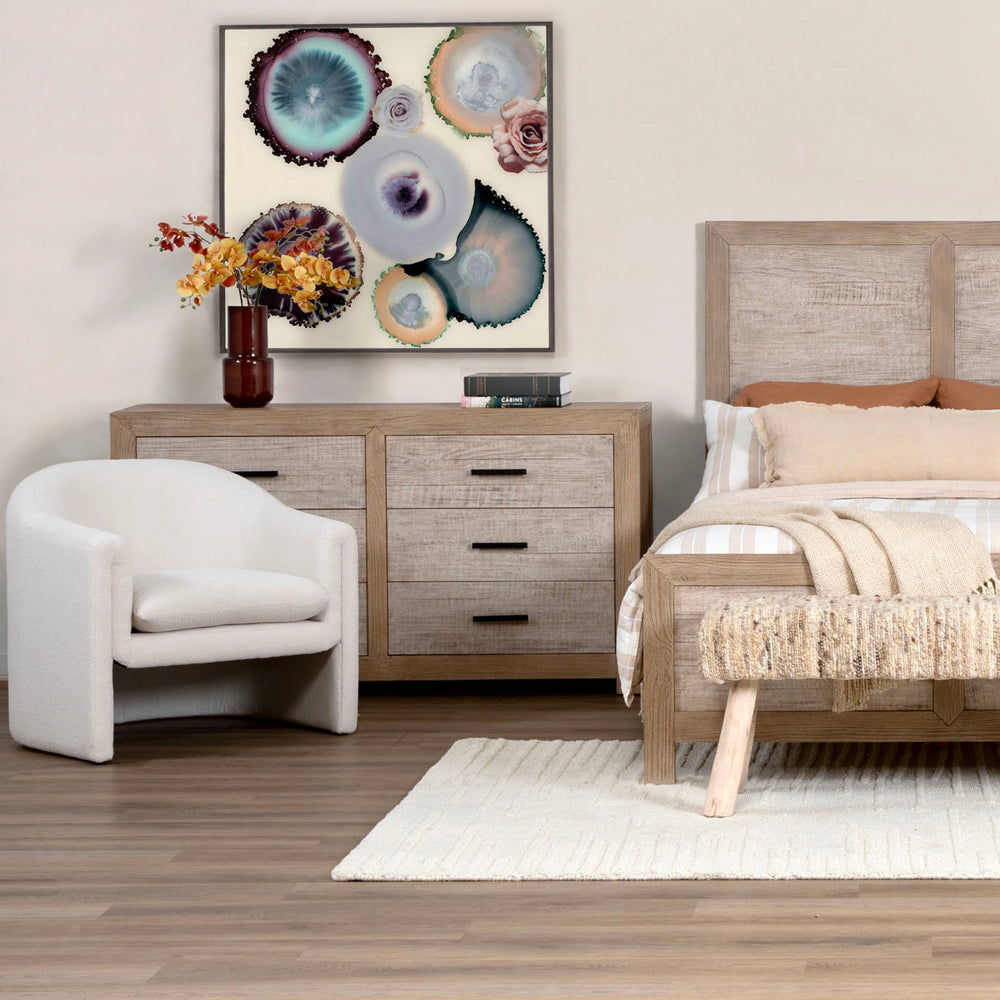 Rue Warm-Wash Pine Dresser, lifestyle view