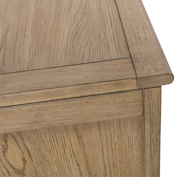 Delaney Oak Veneer Sideboard, Natural · Eight Door, detail 1 view
