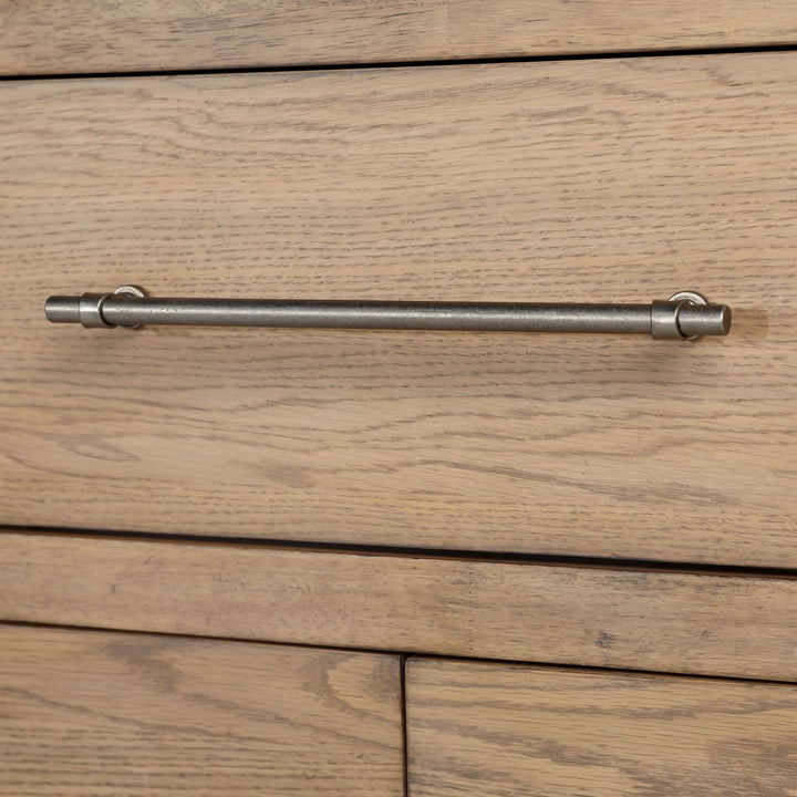 Tessa Natural Oak Veneer Dresser, detail 2 view