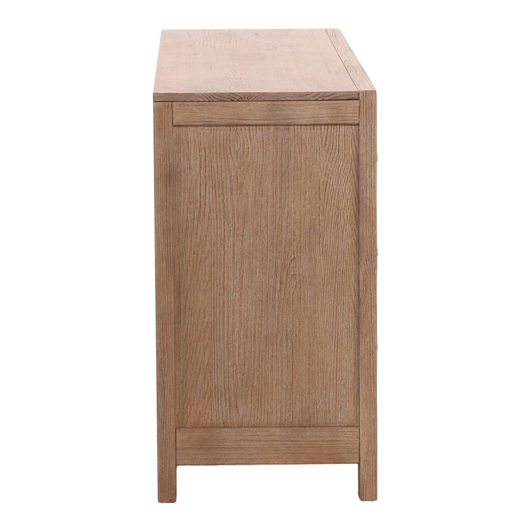 Emery Warm-Wash Pine Dresser, profile view