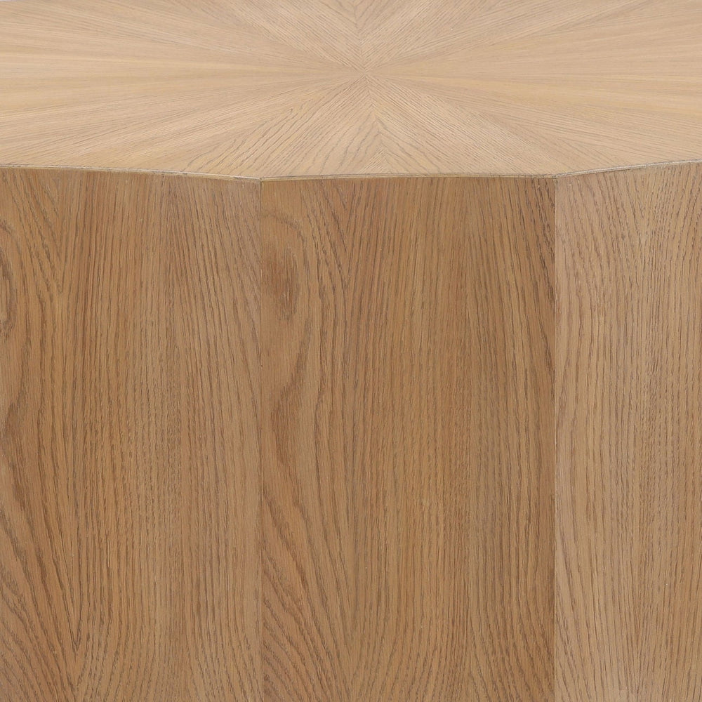Tova Oak Veneer Coffee Table, Natural, detail 1 view