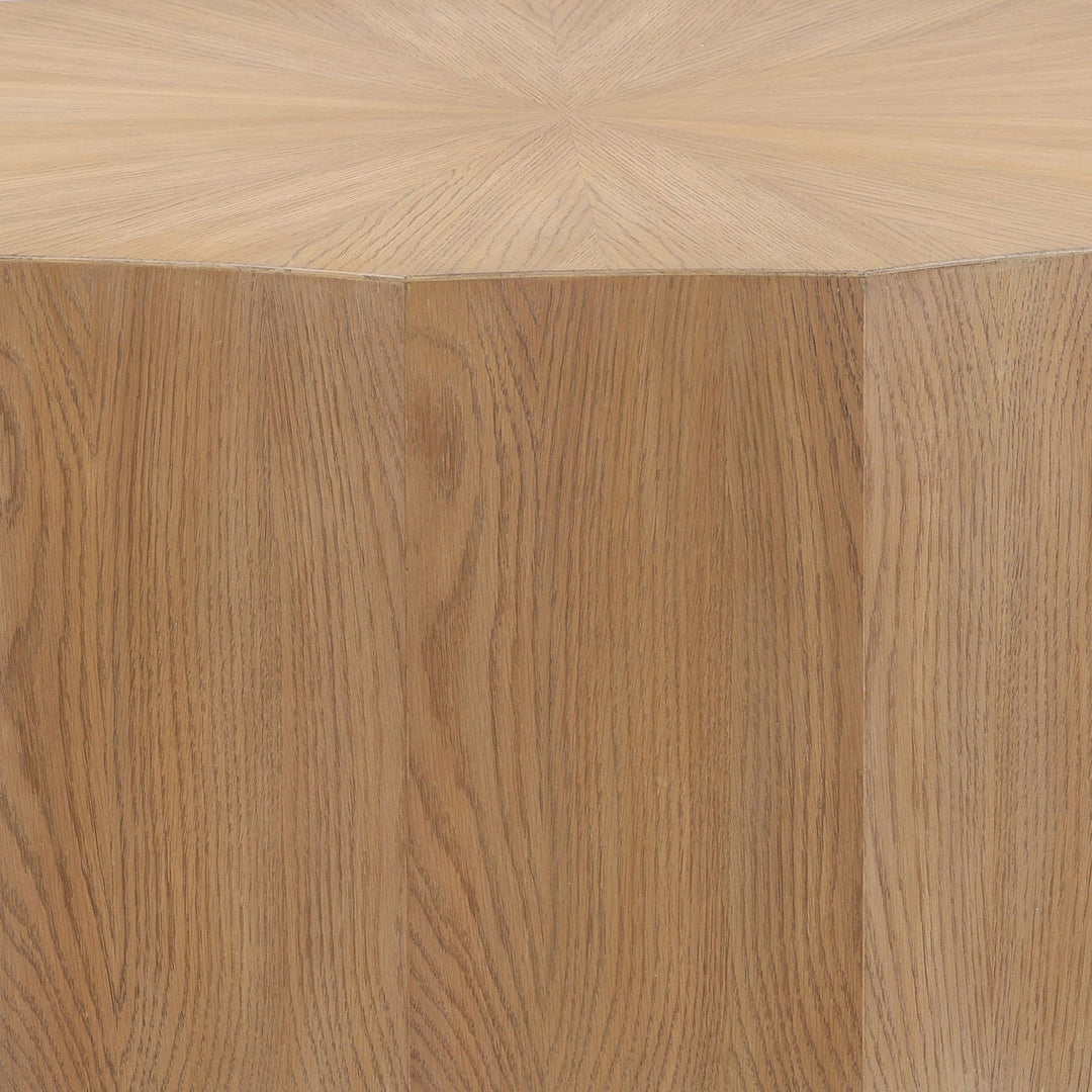 Tova Oak Veneer Coffee Table, Natural, detail 3 view