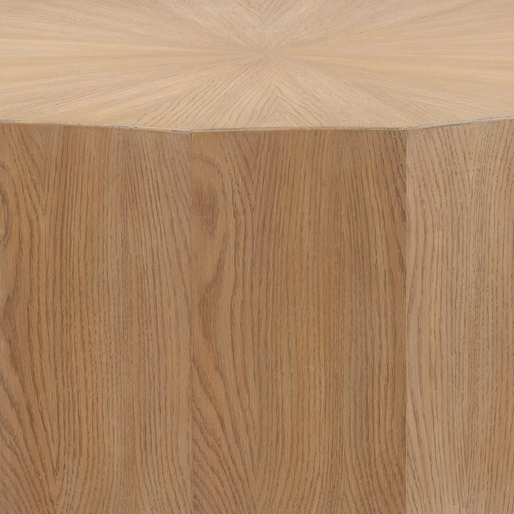 Tova Oak Veneer Coffee Table, Natural, detail 3 view