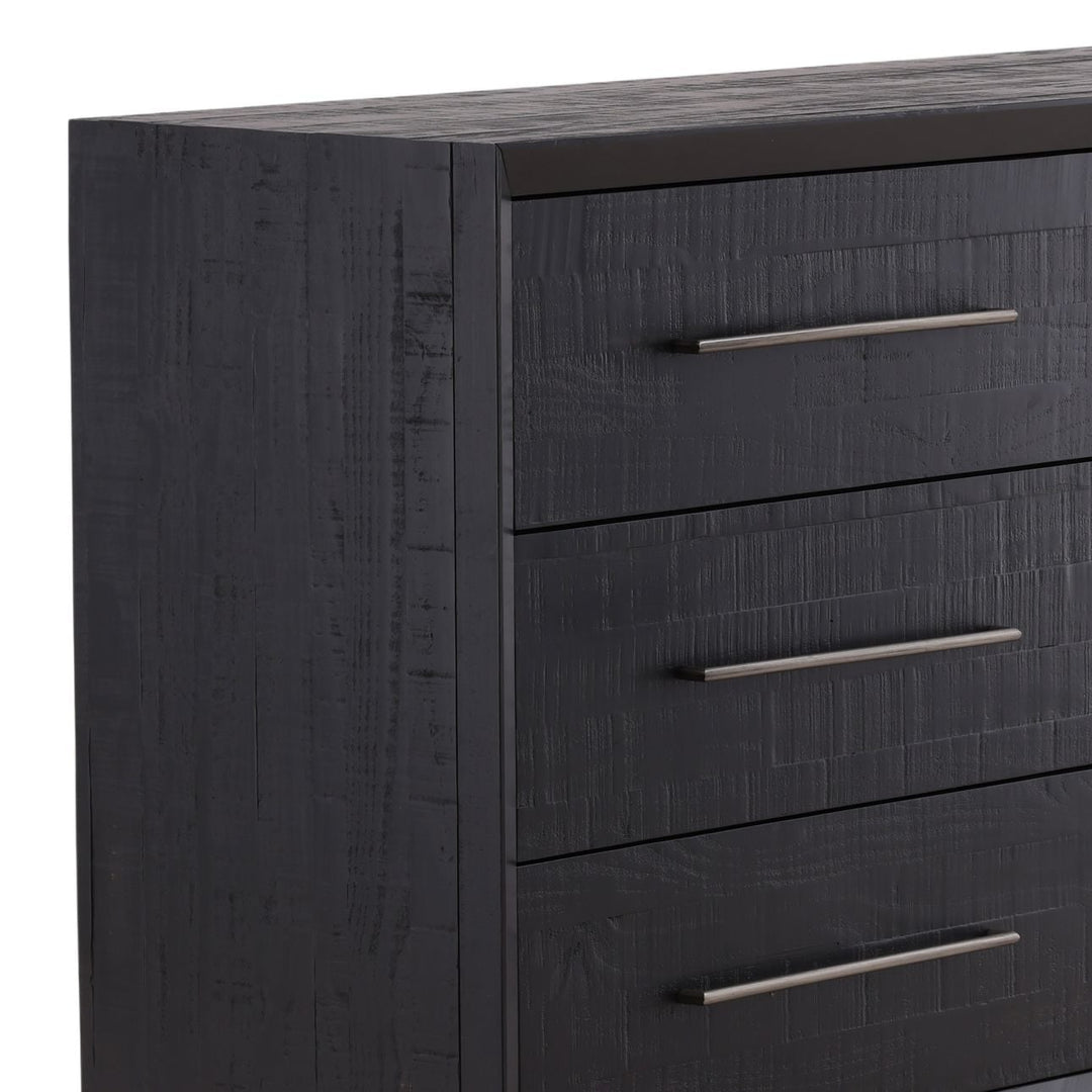 Hudson Black Pine Dresser, detail 3 view