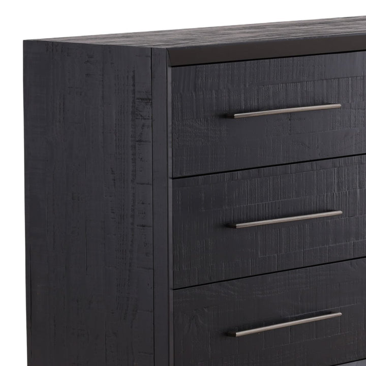 Hudson Black Pine Dresser, detail 3 view