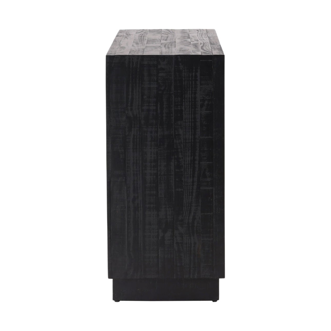 Hudson Black Pine Dresser, profile view