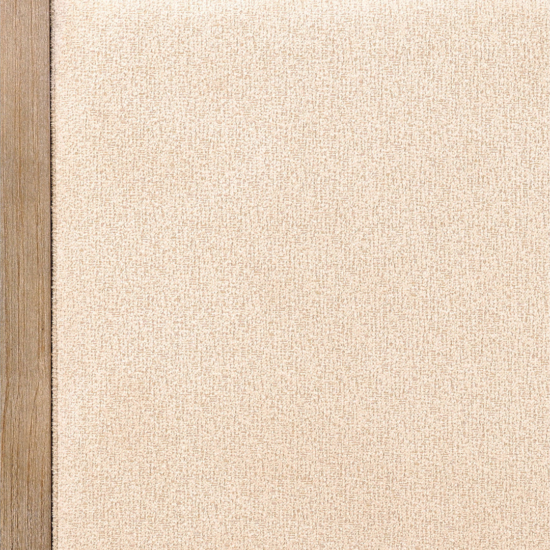 Emery Boucle and Pine Bed, Queen · Light Warm Wash, detail 1 view