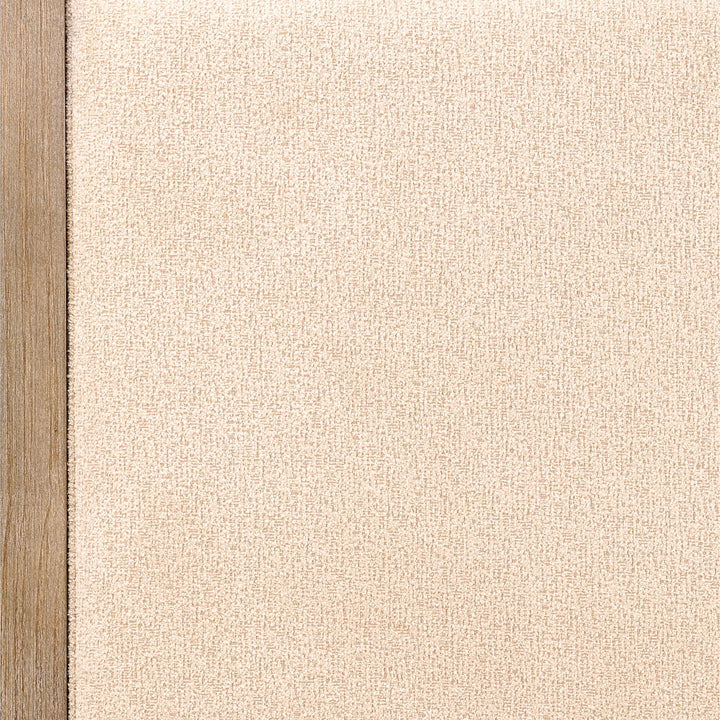 Emery Boucle and Pine Bed, Queen · Light Warm Wash, detail 1 view