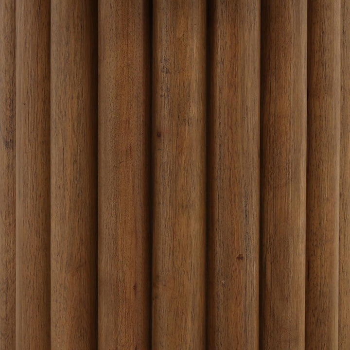 Henren Dark Brown Bistro Table, detail 2 view