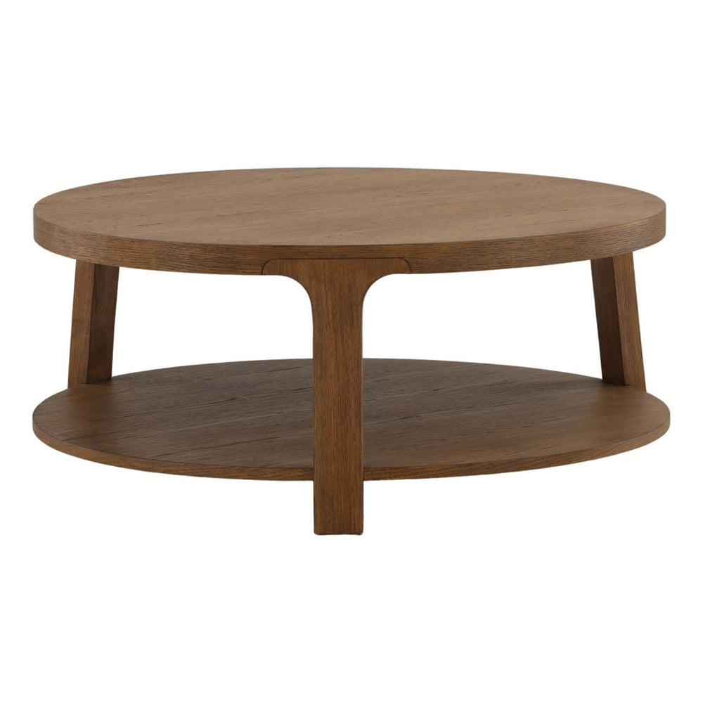Valen Oak Veneer Coffee Table, front view