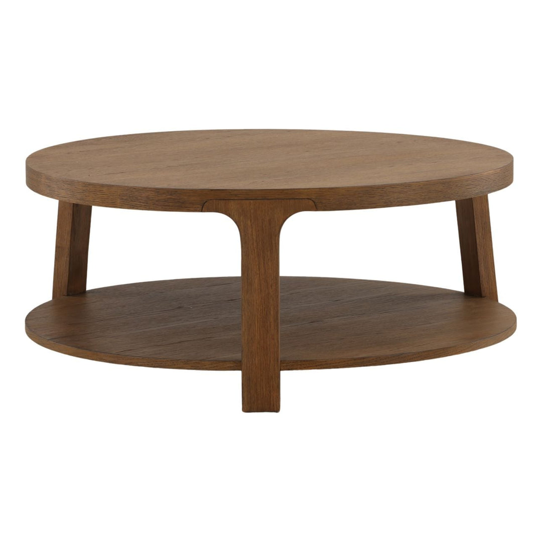 Valen Oak Veneer Coffee Table, front view