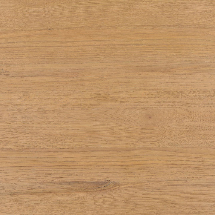 Fraser Natural Oak Veneer Dining Table, detail 1 view