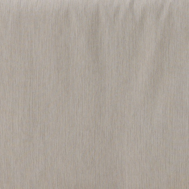 Milren Beige Teak Outdoor Sofa, detail 1 view