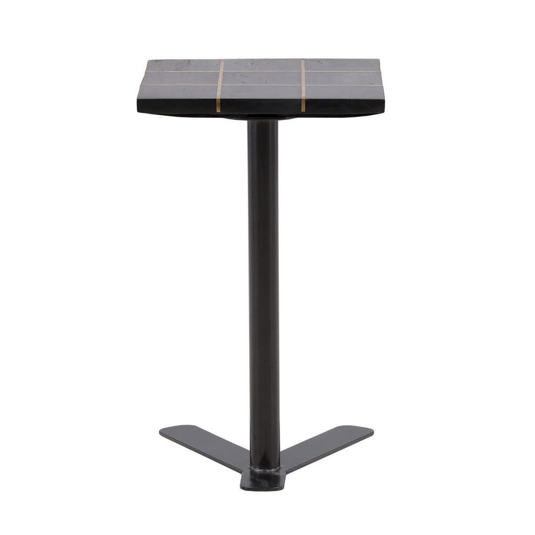 Milo Tic-Tac-Toe Side Table, back view