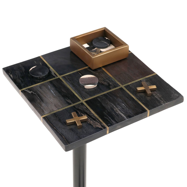 Milo Tic-Tac-Toe Side Table, detail 2 view