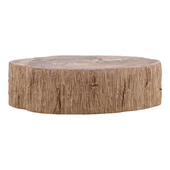 Arlo Petrified Wood Coffee Table, 48-inch size class, back view