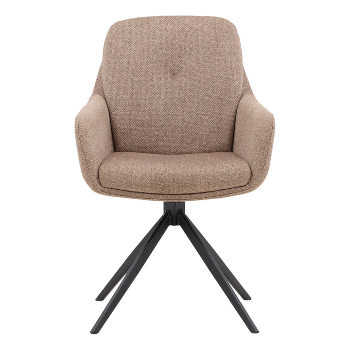 Raven Sand Dining Chairs, Set of 2, front view