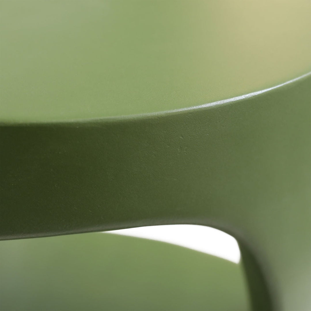 Olwen Olive Outdoor Side Table, detail 1 view