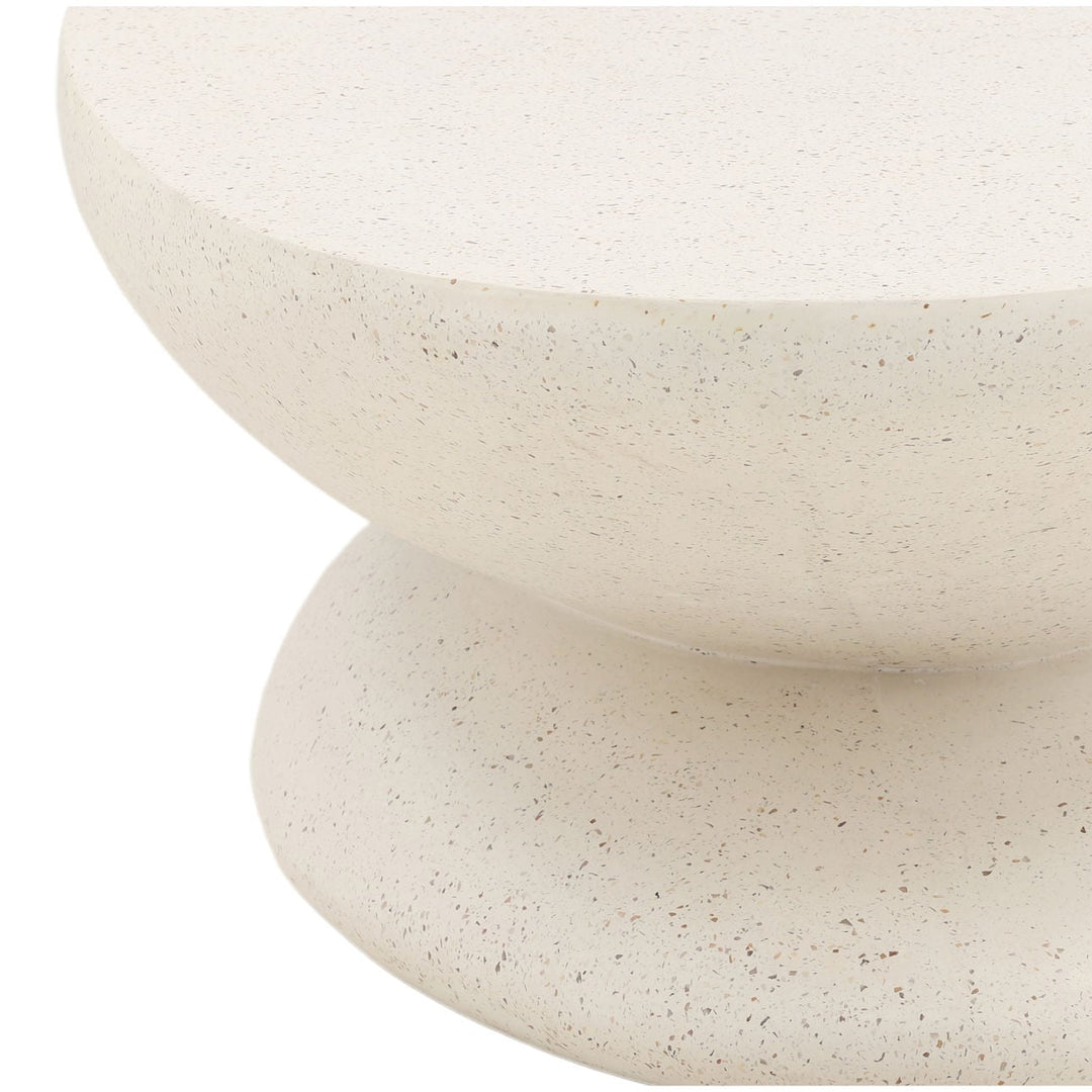 Jaia Terrazzo Outdoor Coffee Table, detail 2 view