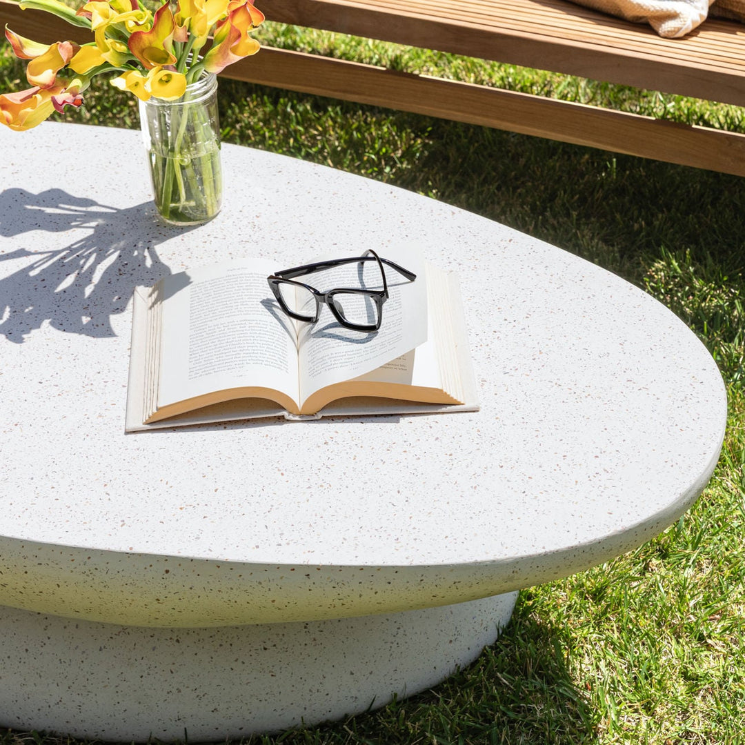 Jaia Terrazzo Outdoor Coffee Table, alternate lifestyle view 1