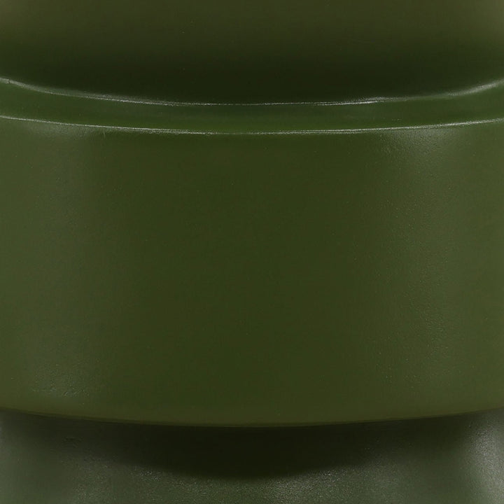 Mira Green Outdoor Side Table, detail 1 view