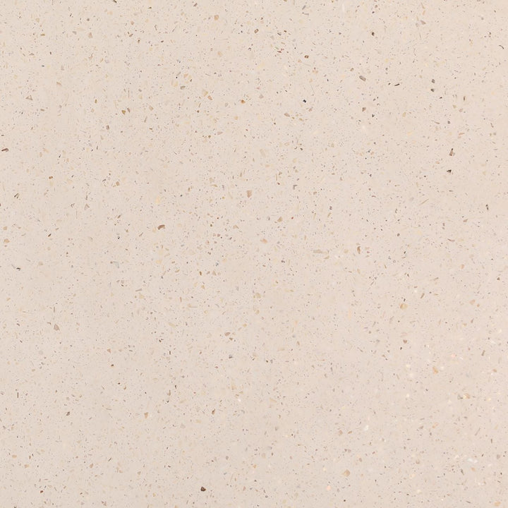 Amara Concrete Outdoor Dining Table, Ivory, detail 1 view
