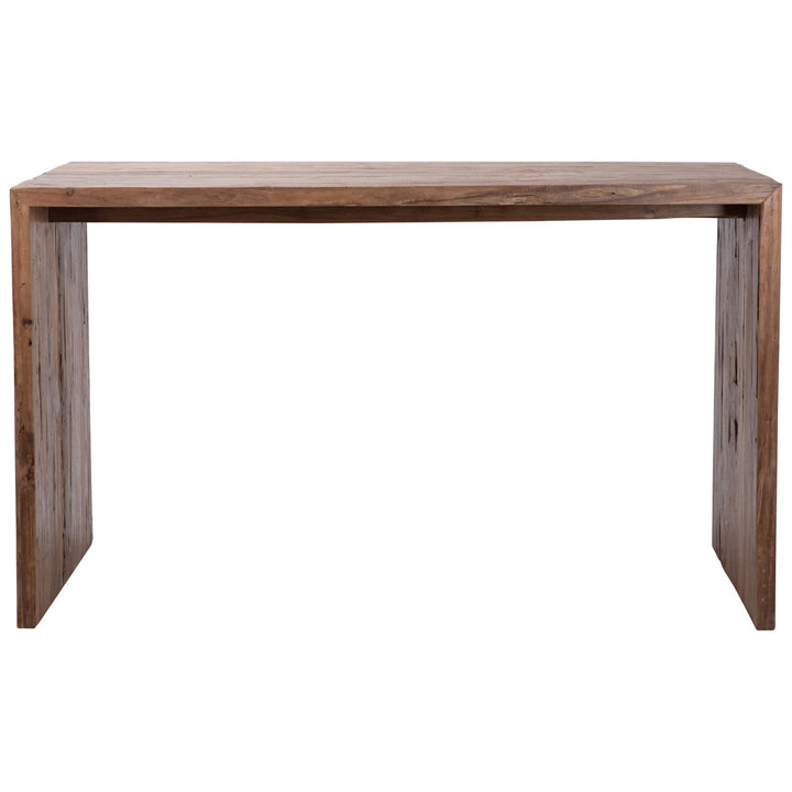 Chilren Reclaimed Teak Counter Table, front view