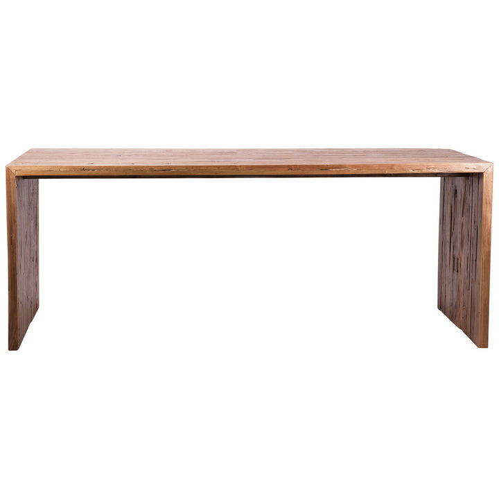 Chatham Reclaimed Teak Dining Table, front view