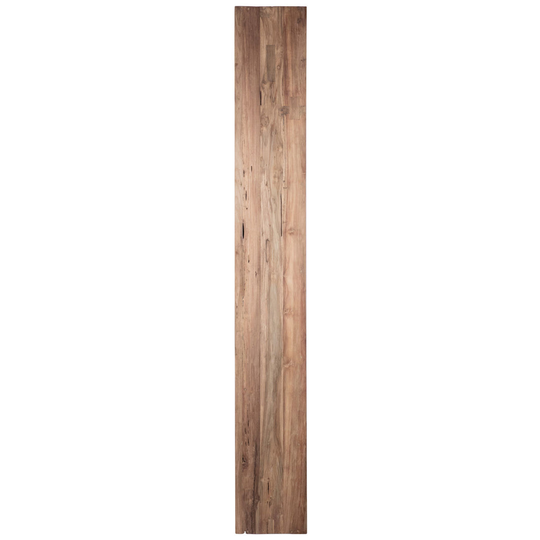Marin Tall Reclaimed Teak Bookcase, profile view