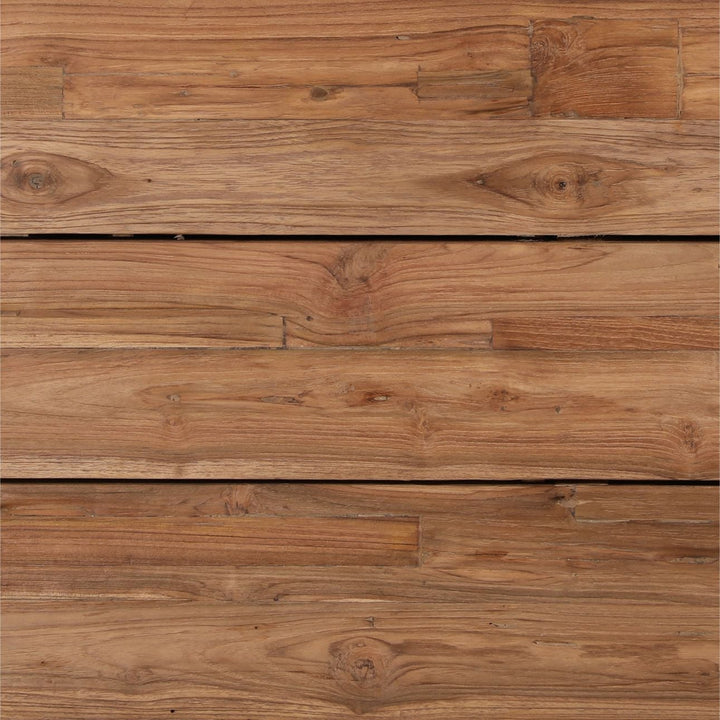 Belden Reclaimed Teak Outdoor Coffee Table, detail 1 view