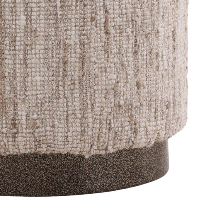 Galen Woven Stool, detail 2 view