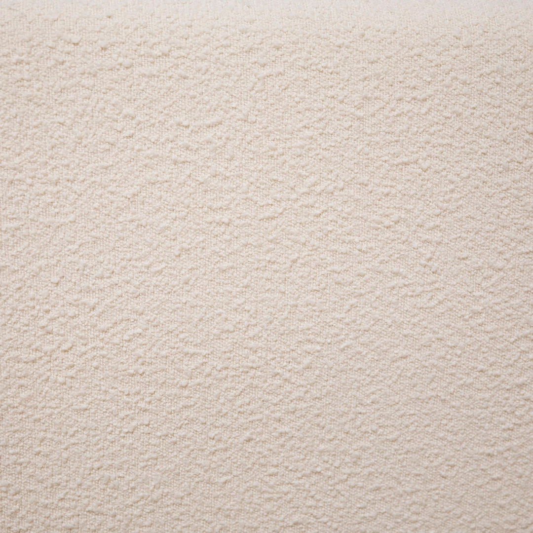 Tobin Boucle Bed, Eastern King · Cream Boucle, detail 2 view