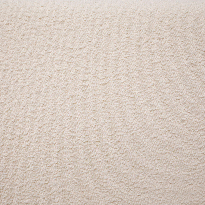 Tobin Boucle Bed, Queen · Cream Boucle, detail 2 view