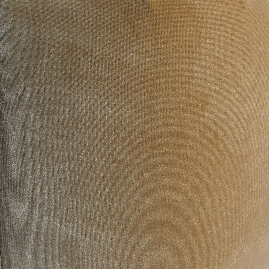 Aria Velvet and Boucle Bed, Eastern King · Camel Velvet, detail 1 view