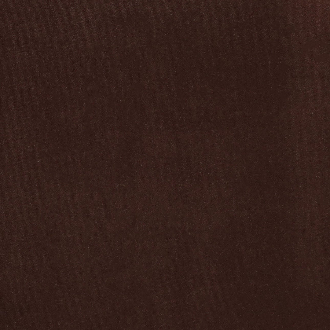 Aria Velvet and Boucle Bed, Eastern King · Chocolate Velvet, detail 1 view