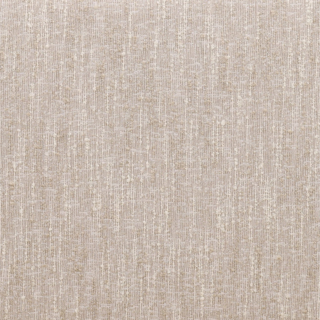 Aria Velvet and Boucle Bed, Queen · Beige Boucle, detail 2 view